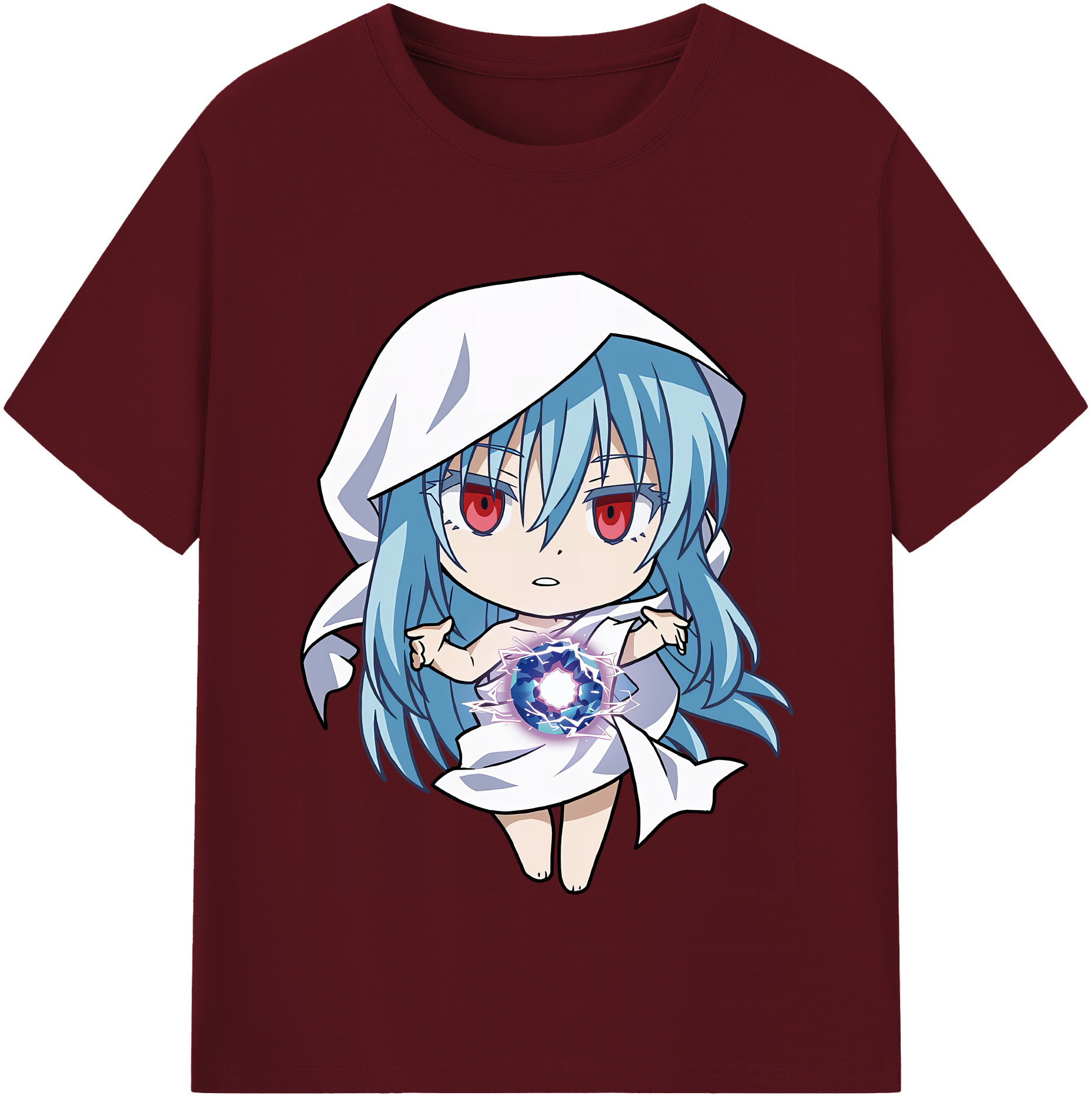 （画像用） 転スラ Regarding Reincarnated to Slime 綿100％半袖Tシャツ（フロントプリント）